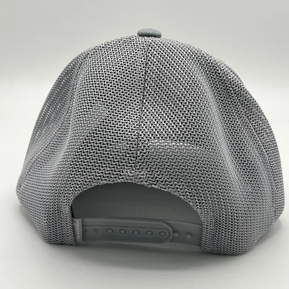Travis Mathew Trucker Hat Adult Snapback Gray California State Logo Mesh Cap